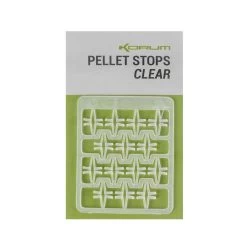 Pellet Korum Stops (clear)