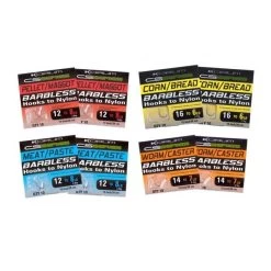 Hameçon Korum Hook To Nylon Worm/Caster [Size  14]