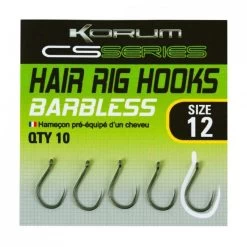 Hameçons Korum CS Series Hair Rig [Size  12] -Korum khcspb 14